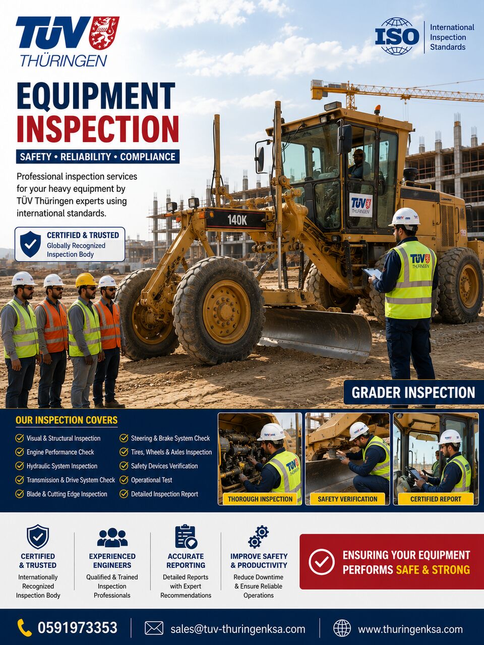 Riyadh, Heavy Equipment, SAR 250,  TUV Certificates