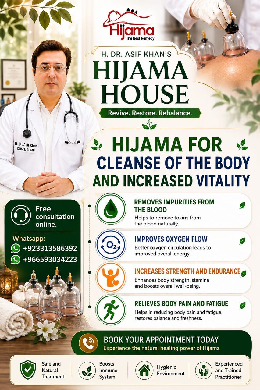 Riyadh, Creative, Hijama (Cuppin Therapy)