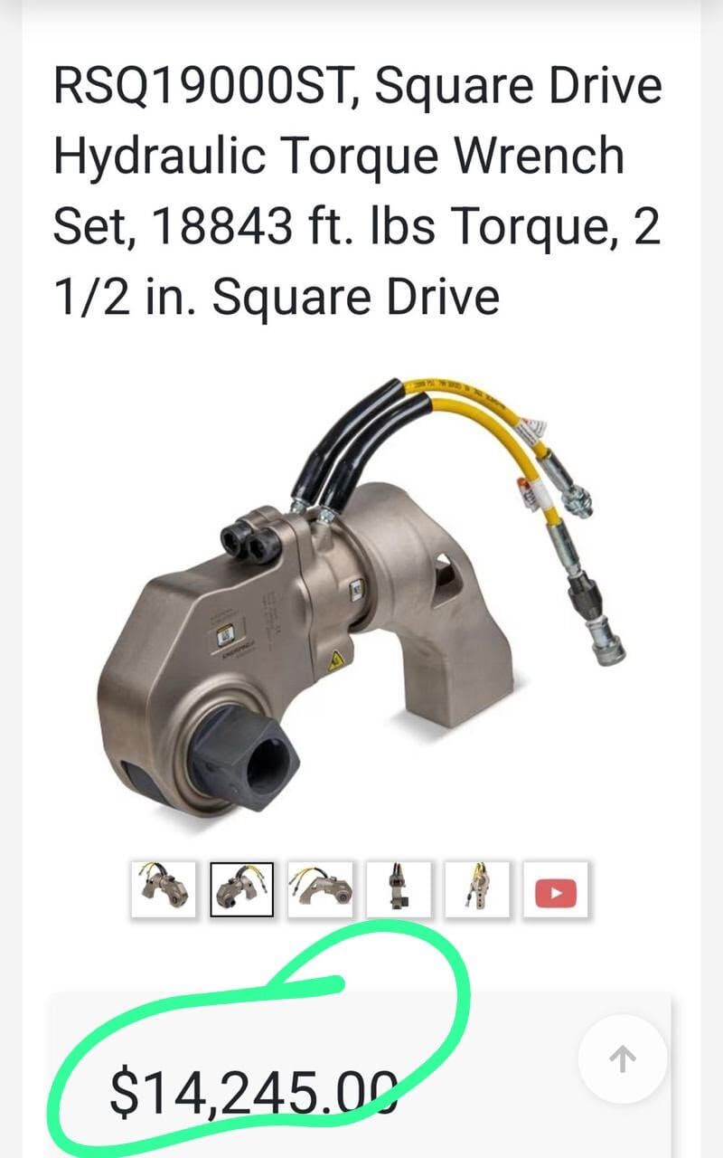 Riyadh, Tools, SAR 225,  Square Drive Hydraulic Torque Wrench Set Brand New
