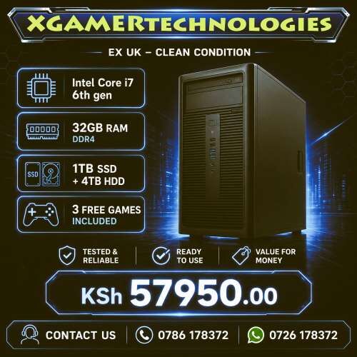 Nairobi, Electronics, KES 57950,  Regenerated Core I7 HP Business Computer Tower