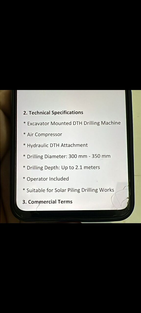 Riyadh, Jobs, Urgent Requirement For DTH Drilling Machine
