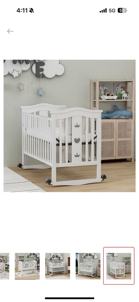 Riyadh, Baby & Kid Stuff, SAR 400,  Baby Crib And Mattress