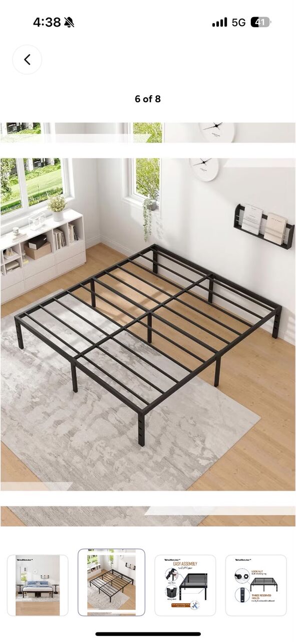 Riyadh, Furniture, SAR 400,  Bed Frame + Mattress