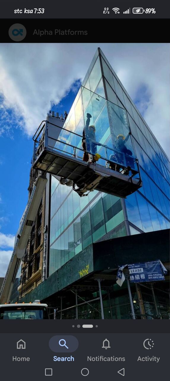 Dammam, Jobs, Aluminum Frame With Glass Fitter, 22 Story Building