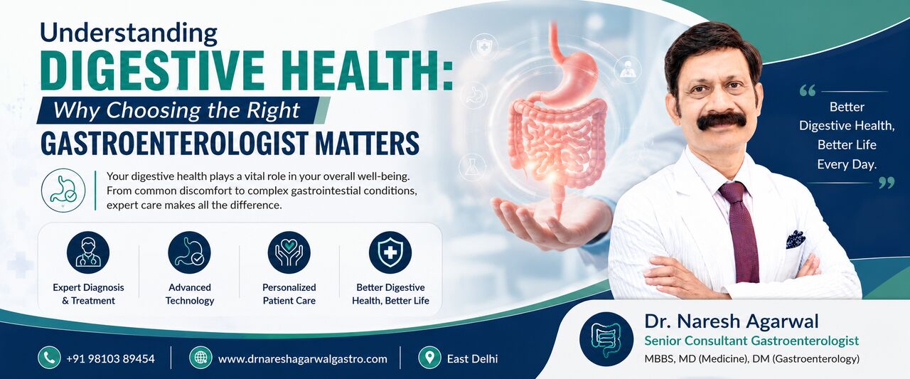 New Delhi, Health, Experienced Gastroenterologist In Delhi