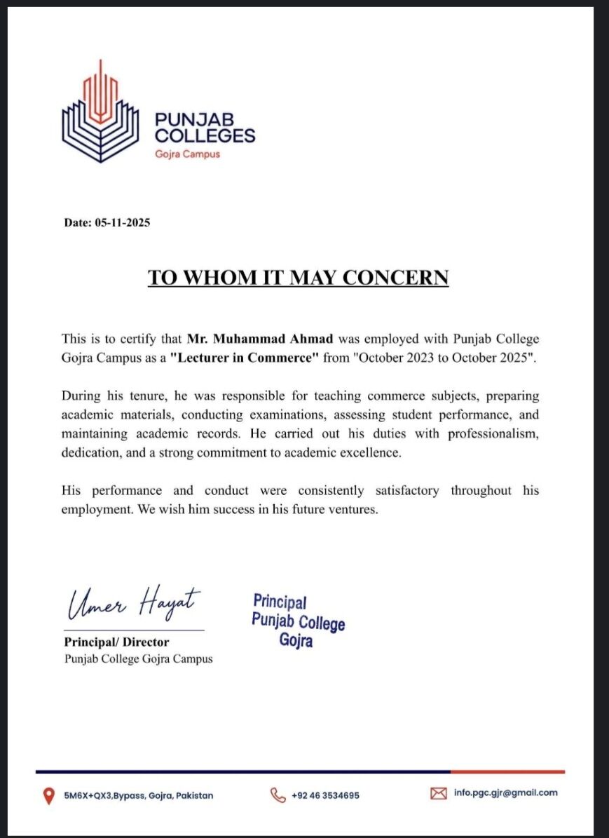Bani Malik, Lessons Offered, Home Tutor Available &ndash; Business Studies, Accounting & Commerce (Jeddah)