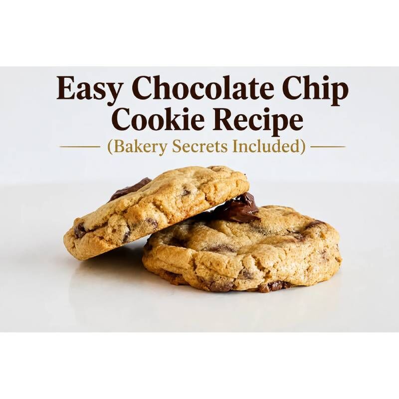 New York, Appliances, USD 12,  Easy Chocolate Chip Cookie Recipe (Bakery Secrets) &ndash; Mia & Maddie