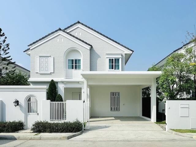 Bangkok, Villas, THB 80000,  60 Sq. Feet,  HR 10293 Single House For Rent, Chaiyapruek Bangna KM.15, Bang Chalong, Bang Phli.