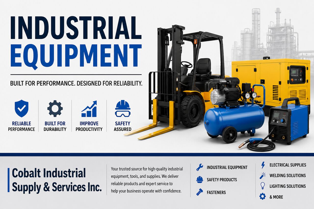 Calgary, Industrial Machinery, CAD 1,  Industrial Equipment For Reliable Performance & Productivity