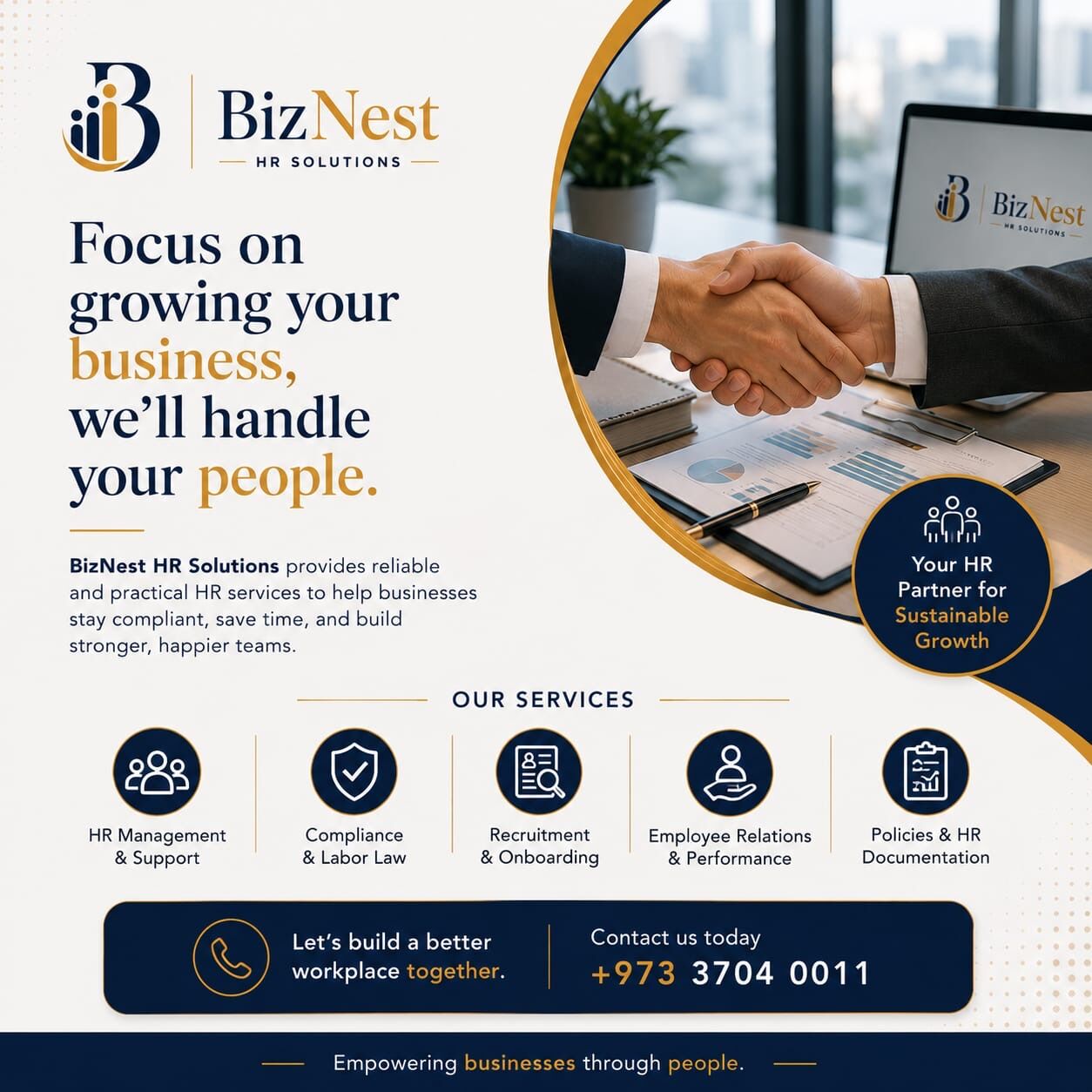 Manama, Business, Outsource HR - خدمات الموارد البشرية
