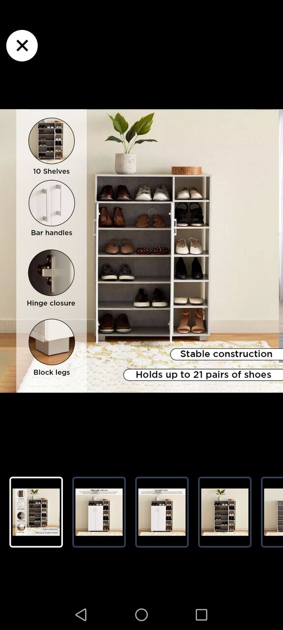 Jubail, Furniture, SAR 400,  New Shoe Cabinet For Sale