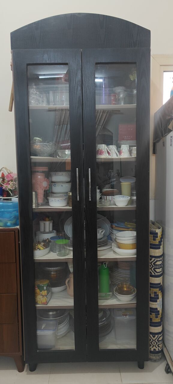 Al Ajwad, Appliances, SAR 799,  Crockery Cabinet ( Showcase)