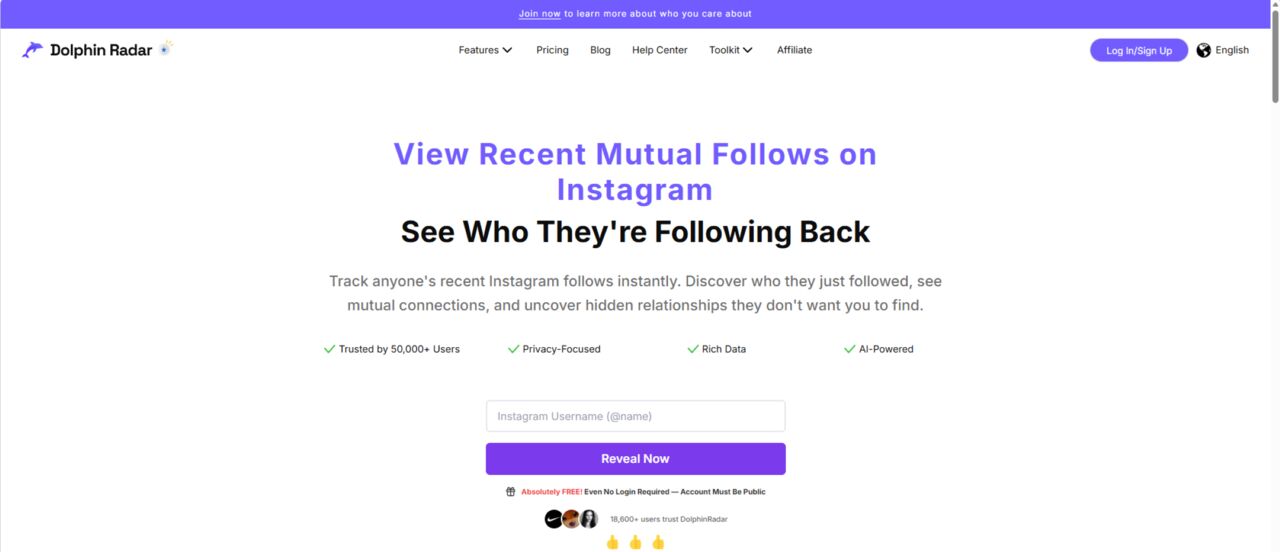 New York, Software, USD 6,  DolphinRadar: Your All-in-One Instagram Tool