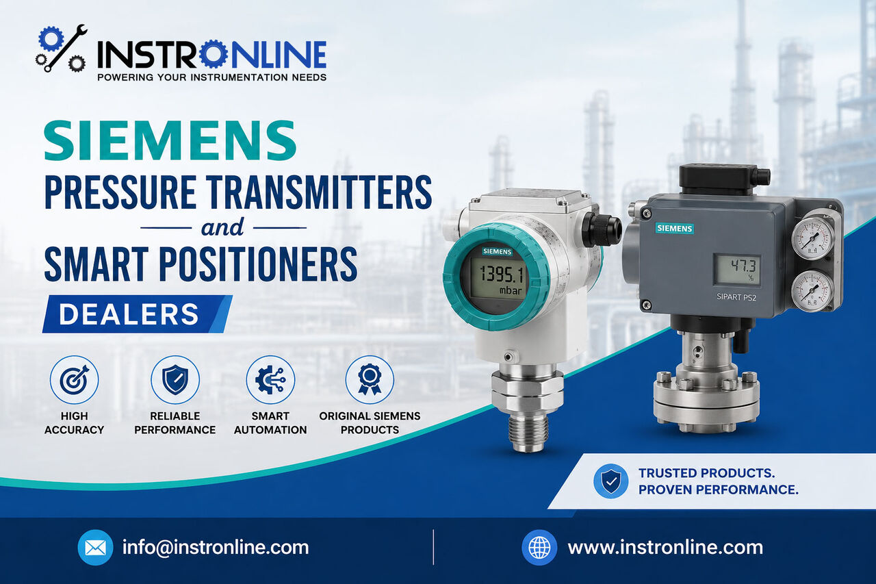 Mumbai, Industrial Machinery, Siemens Pressure Transmitter And Smart Positioners Dealers | Instronline