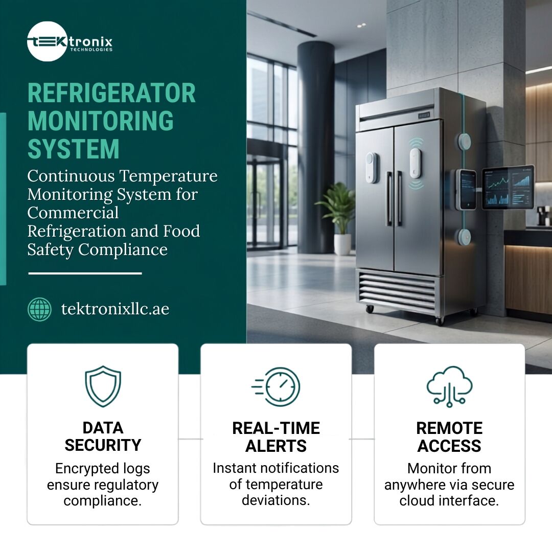Dubai, Technical, Advanced Refrigerator Monitoring Solutions For UAE Businesses