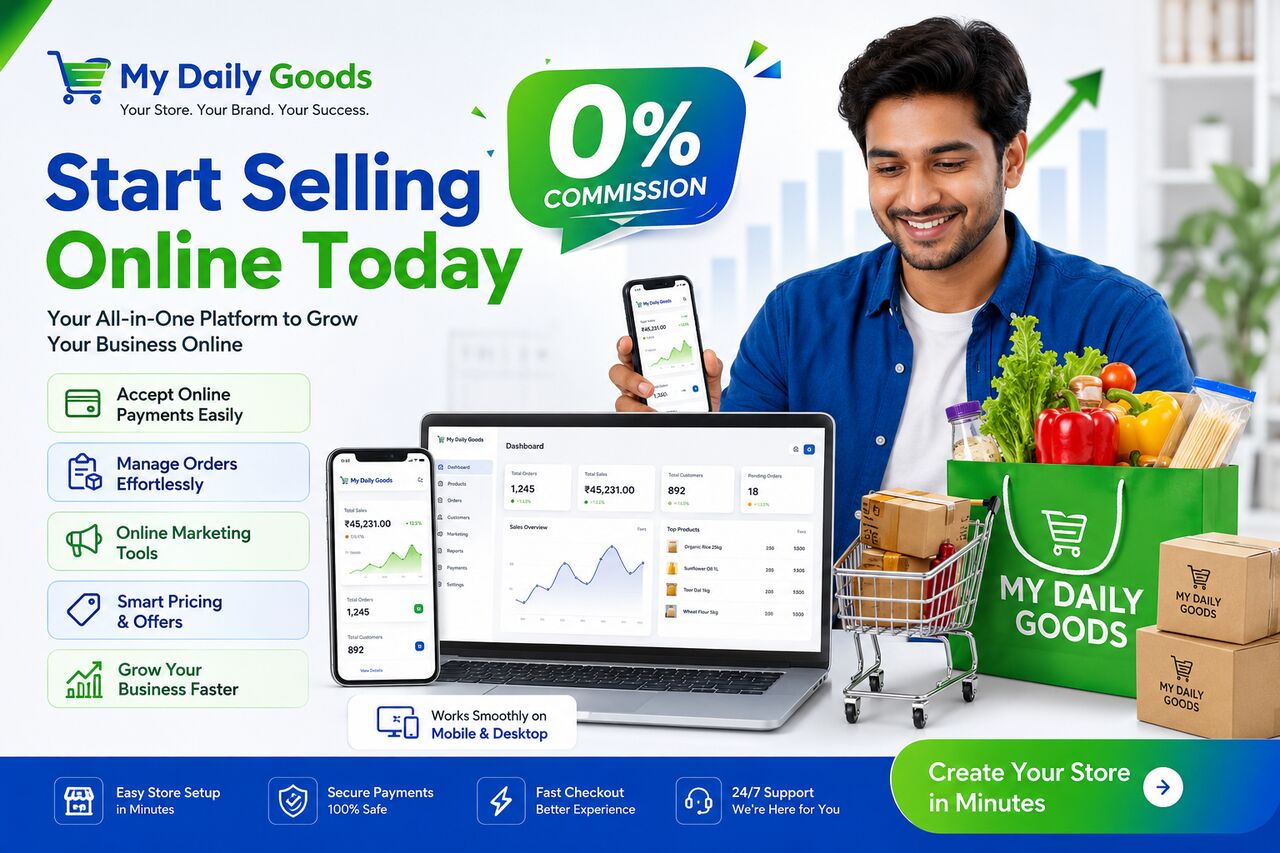 Meerut, Business, Create Your Online Store & Start Selling Today