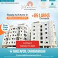 INR 6000,  1500 Sq. Feet,  GATED COMMINITY APARTMENTS IN AMEENPUR @ 9392311420