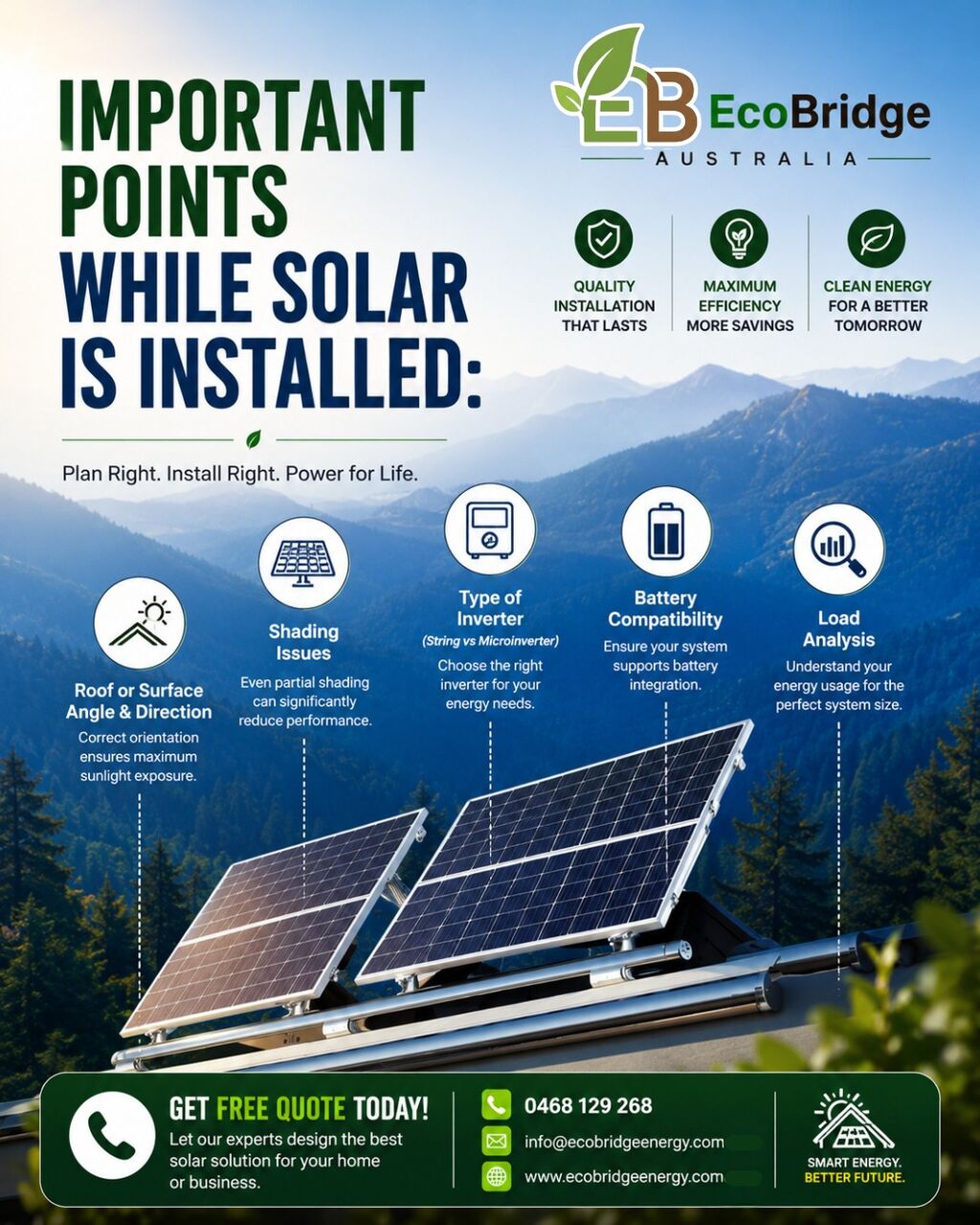 Melbourne, Appliances, AUD 5999,  EcoBridge Australia &ndash; Solar Installation Experts