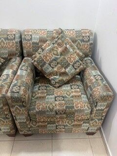 Khobar, Furniture, SAR 350,  For Sale Sofa Two-seater Single & Two Tea Pies Small & Big Size