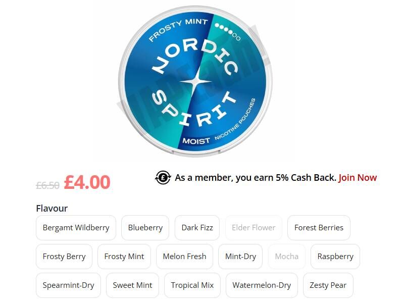 London, Health & Beauty Items, GBP 4,  Nordic Spirit Nicotine Pouches UK | Buy Online At Vapeaah