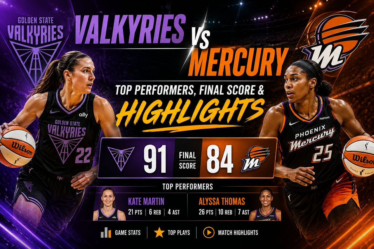 New York, Writing, Valkyries Vs Mercury: Top Performers, Final Score & Highlights
