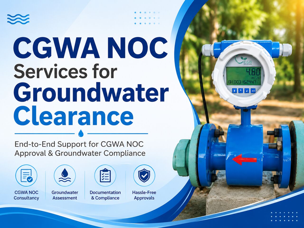 Indore, Business, CGWA NOC Services For Groundwater Clearance