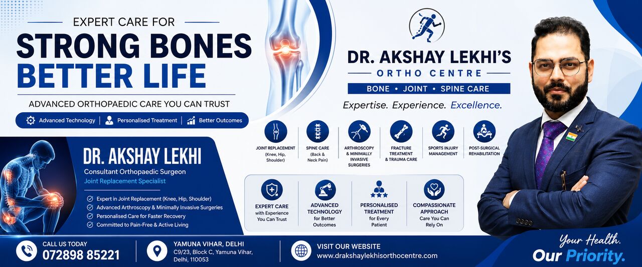 New Delhi, Health, Expert Joint Replacement Specialist In Yamuna Vihar