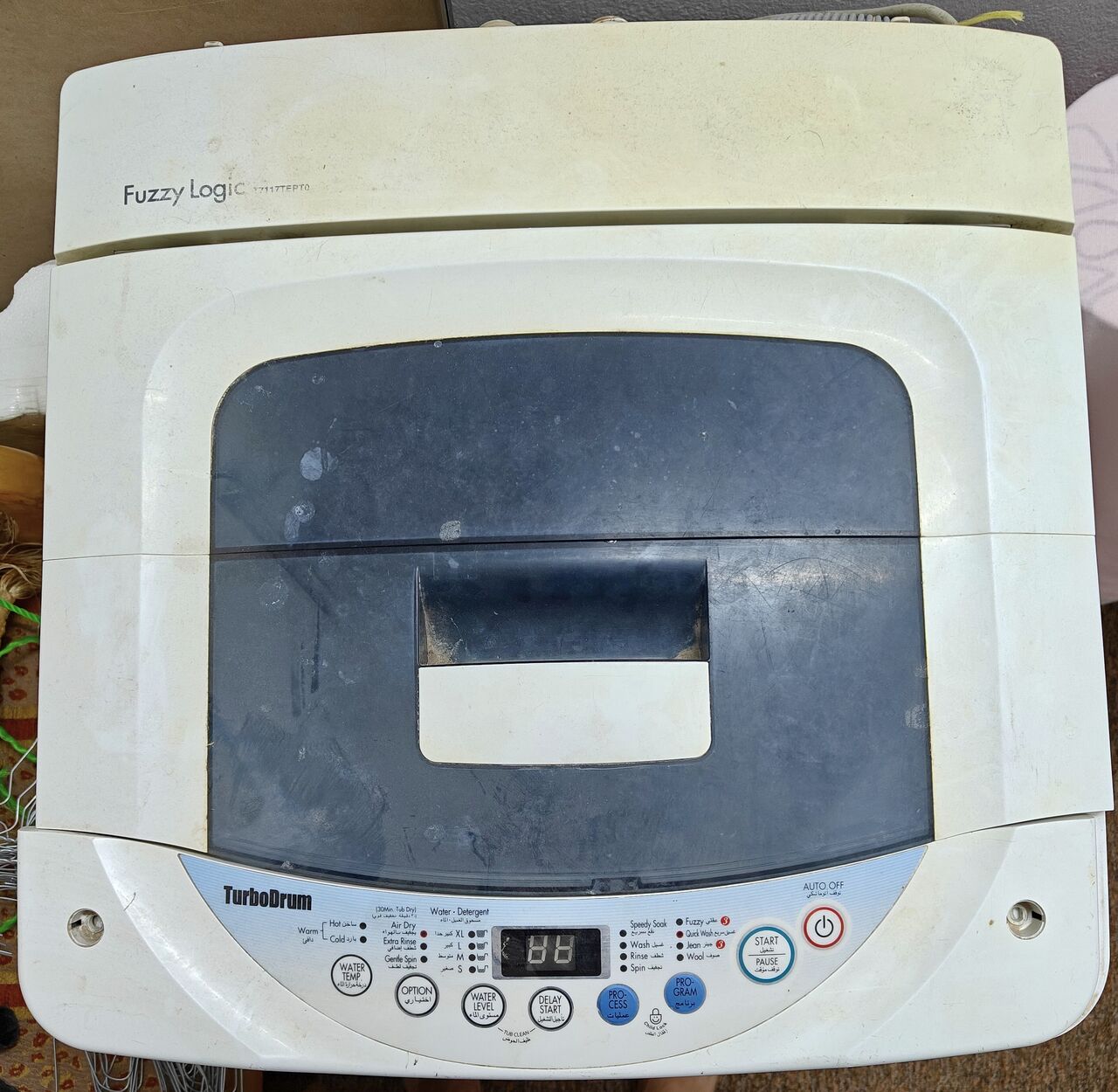 Al Wizarat, Appliances, SAR 450,  LG 6KG Fully Automatic Washing Machine &ndash; Turbo Drum &ndash; Excellent Working Condition