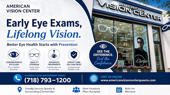 New York, Health, Top Eye Specialist Near Forest Hills At American Vision Center