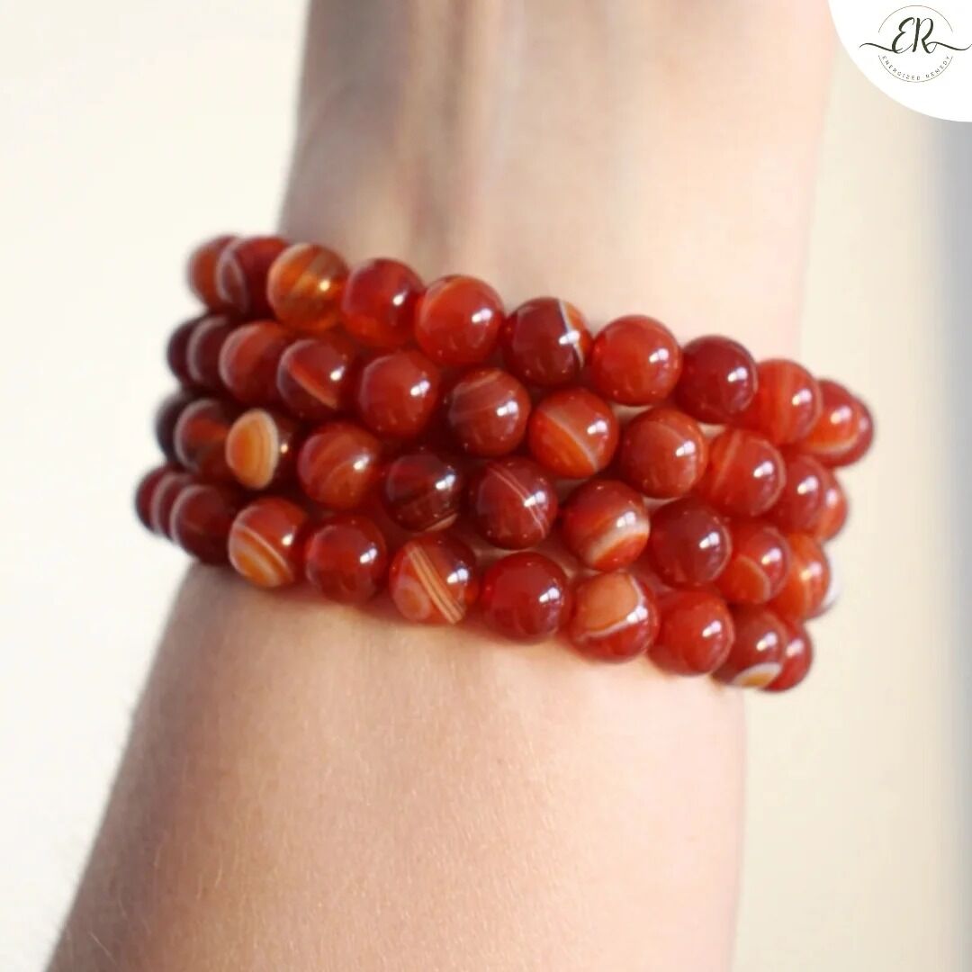 Noida, Jewelry, INR 1600,  Buy Dhaaridaar Carnelian Bracelet For Energy & Vitality