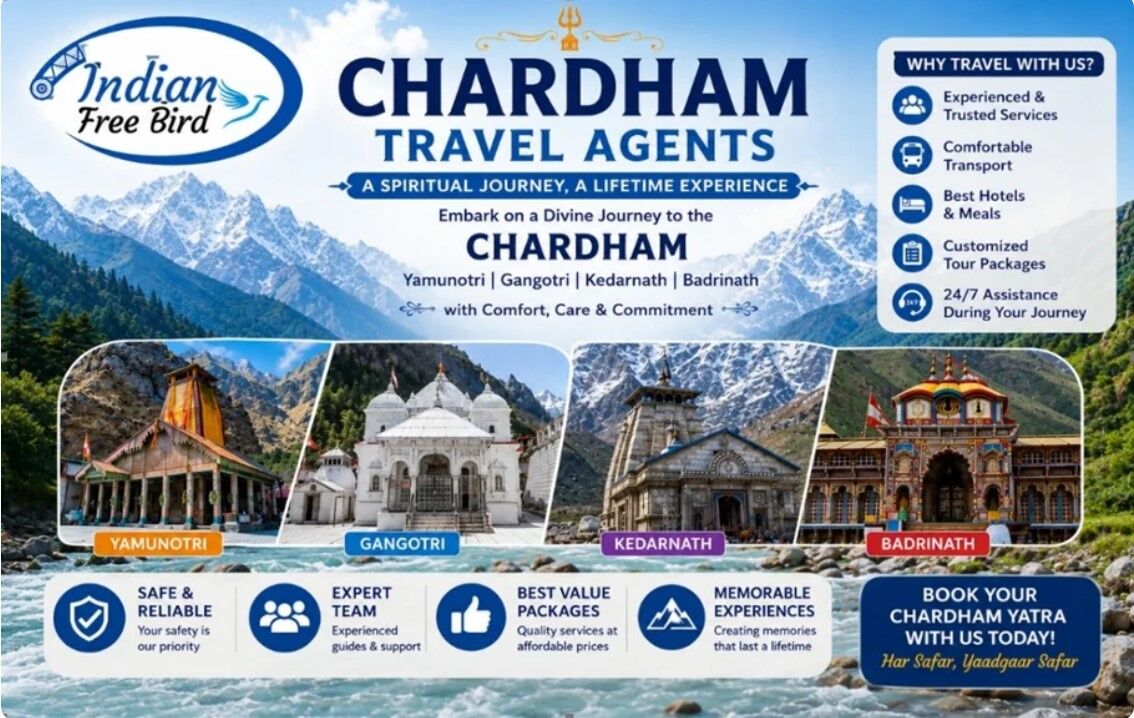 Mumbai, Travel, Chardham Travel Agents For Spiritual Tours Across Uttarakhand