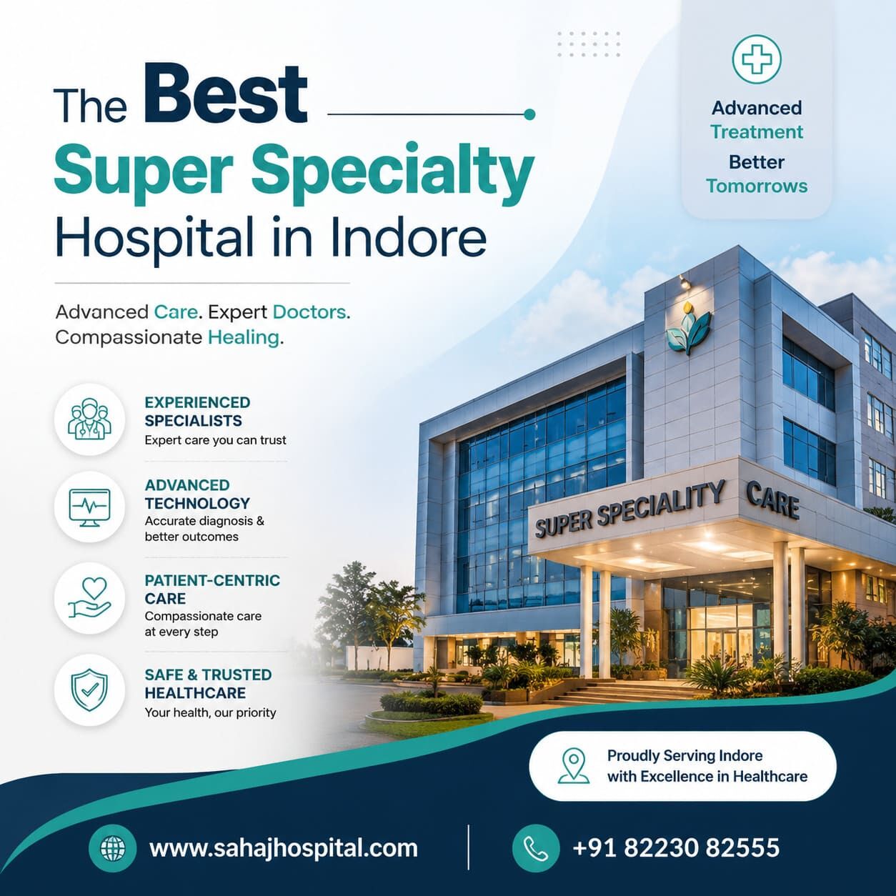 Indore, Health, Best Super Specialty Hospital In Indore &ndash; Sahaj Hospital