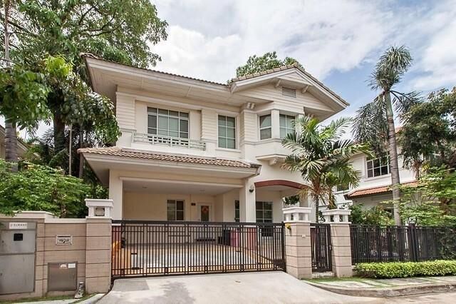 Bangkok, Villas, THB 25000,  61 Sq. Feet,  2-story Detached House For Rent, 3 Bedrooms, Nantawan Village, King Kaew, Soi King Kaew