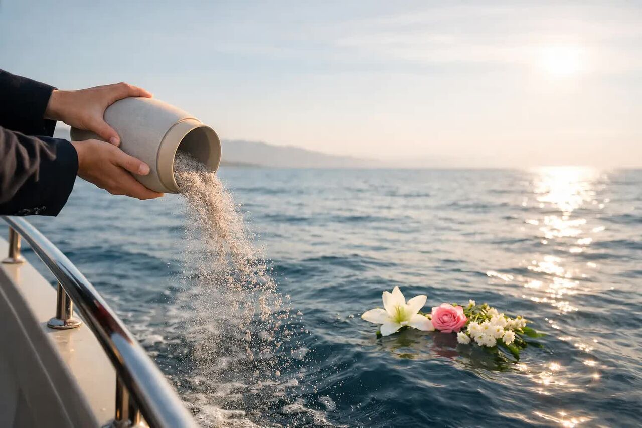 New York, Business, Ashes At Sea Ceremony In Pensacola Beach By Pensacola Beach Boat Charters