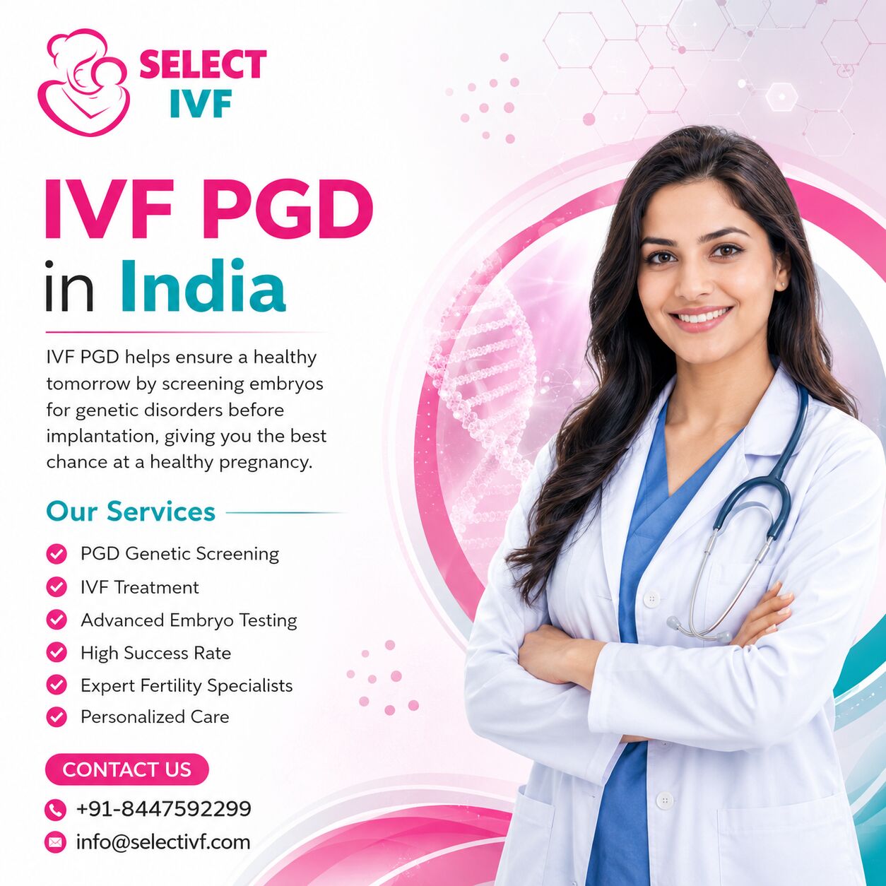 New Delhi, Health, IVF PGD In India