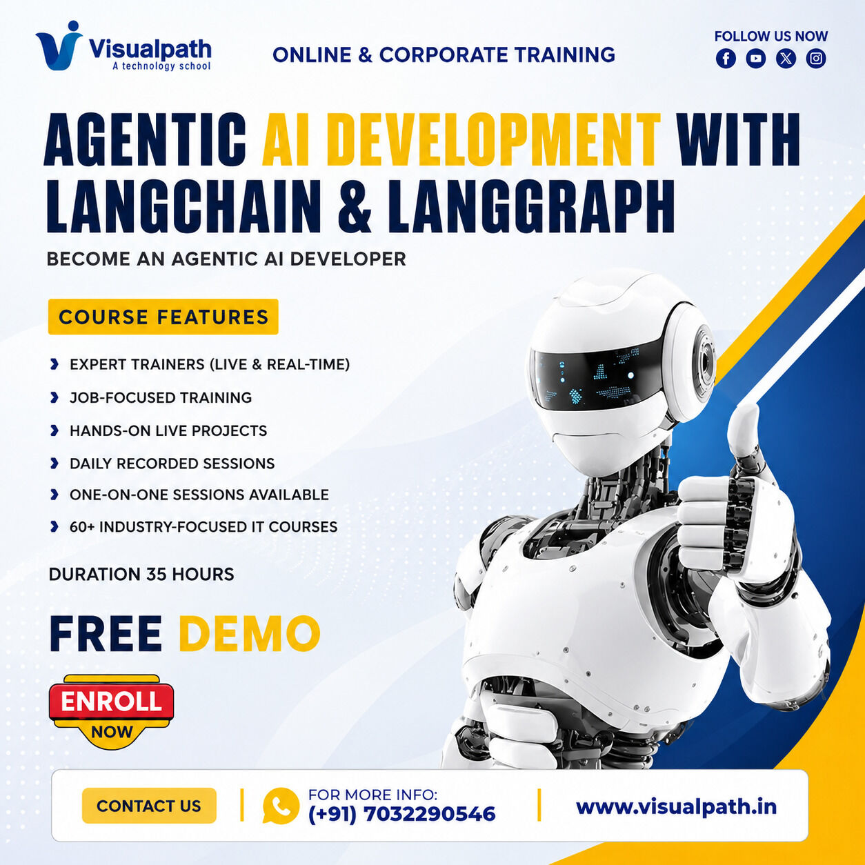 Hyderabad, Lessons Offered, Complete LangGraph Course For LLM Agent Development