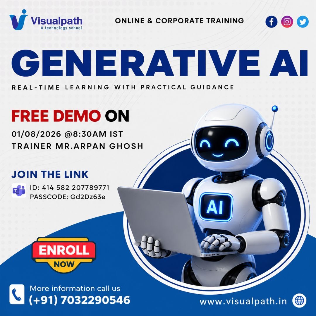 Hyderabad, Lessons Offered, Join Our Free Generative AI Online Demo Session - August 1