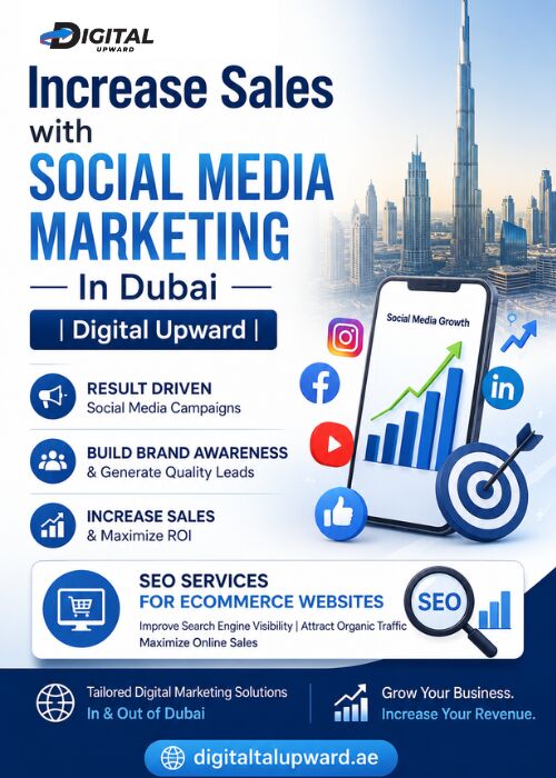 Dubai, Marketing, Increase Sales With Social Media Marketing In Dubai | Digital Upward