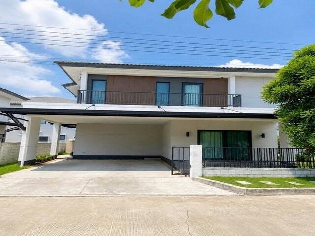 Bangkok, Villas, THB 46000,  50 Sq. Feet,  Single House For Rent, Centro On Nut-Suvarnabhumi Project, Soi King Kaew 37, Near