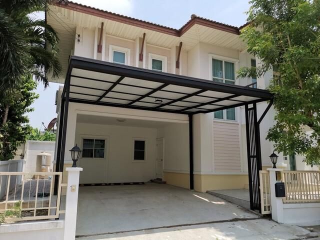 Bangkok, Villas, THB 25000,  60 Sq. Feet,  2-storey Detached House For Rent, 60.4 Sq M, Sirinda Pranalee Village, Soi King Kaew 19,