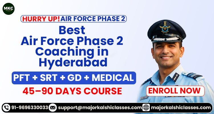 Hyderabad, Education, Prepare With The Best Air Force Phase 2 Coaching In Hyderabad