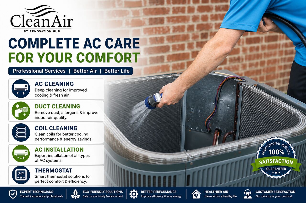 Dubai, Air Conditioning, Affordable AC Cleaning Services In Dubai With Certified Technicians