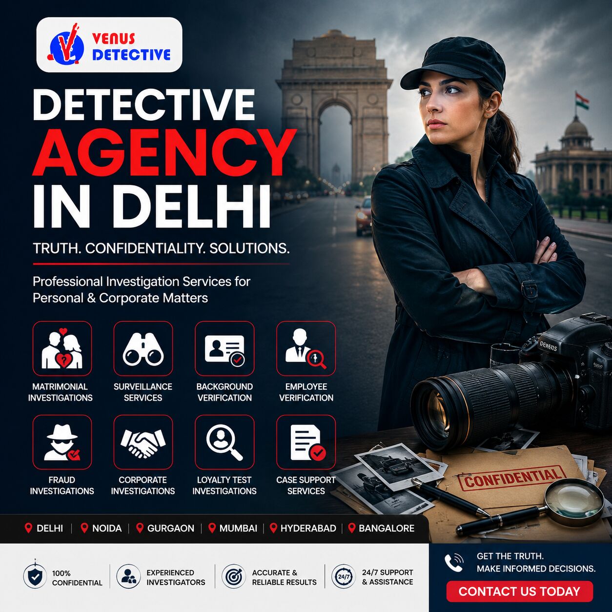 New Delhi, Legal, Detective Agency In Delhi &ndash; Confidential Private Investigation Services