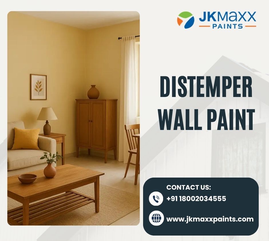 Gurgaon, Business, Best Distemper Wall Paint For Modern Homes