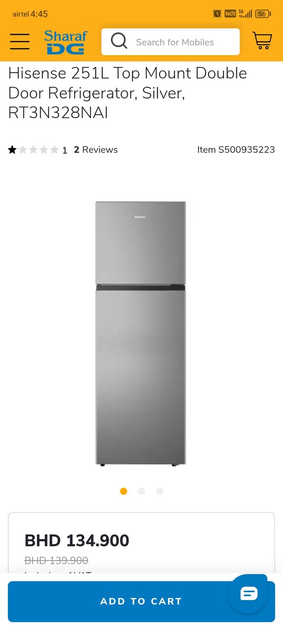 Ras Rumman, Appliances, BHD 80,  3 To 2 Months Old 55"TV, Sony Sound Bar, Fridge & Washing Machine