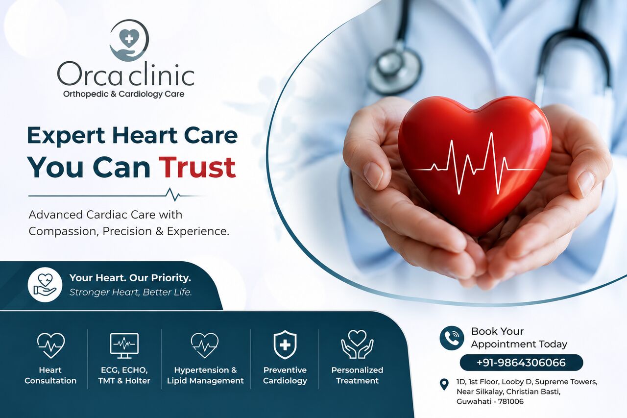 Mumbai, Health, Best Cardiologist In Guwahati | Expert Heart Care - Clinic Orca
