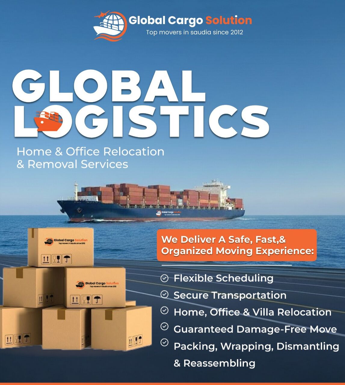 Dhahran, Logistics, Containers ( 20 & 40 Ft )■☆■ For Worldwide House Moving Packing Services □☆□ 0576809069