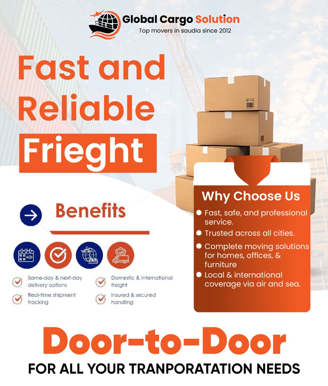 Dhahran, Relocation, Removals & Relocation With Professional Team■Door To Door□Gcc & All Over World □0576809069