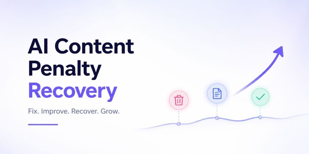 Ahmedabad, Marketing, Complete Guide To Recover From AI Content SEO Penalties Fast