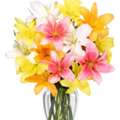 Lilies Flower Bouquet | Gifts And Petals Blossom Picks